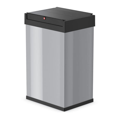 Hailo Pattumiera Big-Box Swing Taglia L 35 L Argento 0840-131