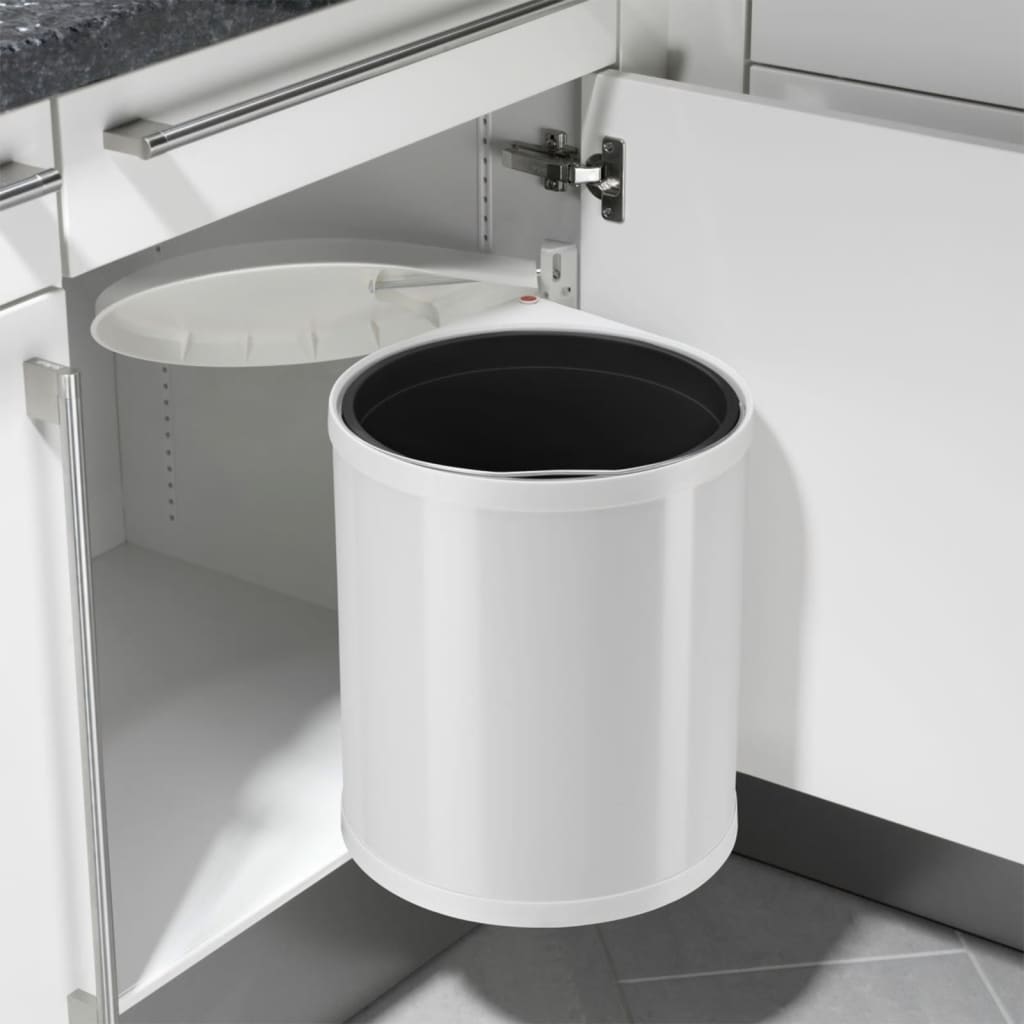 Hailo Pattumiera da Dispensa Compact-Box Taglia M 15 L Bianca 3555-001