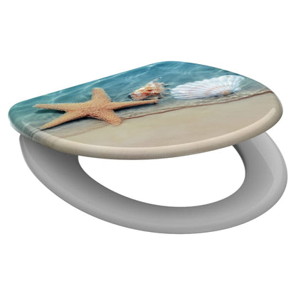 SCHÜTTE Tavoletta WC con Chiusura Ammortizzata BEACH