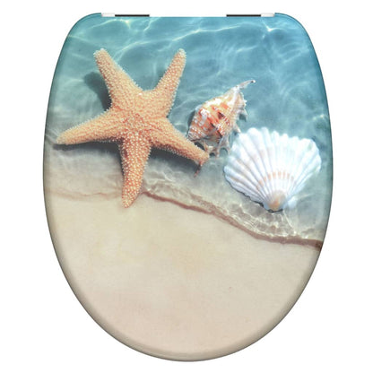 SCHÜTTE Tavoletta WC con Chiusura Ammortizzata BEACH
