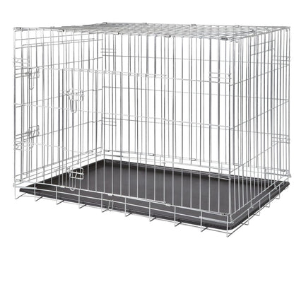 TRIXIE Gabbia per Cani Domestica 109x79x71 cm Zincata