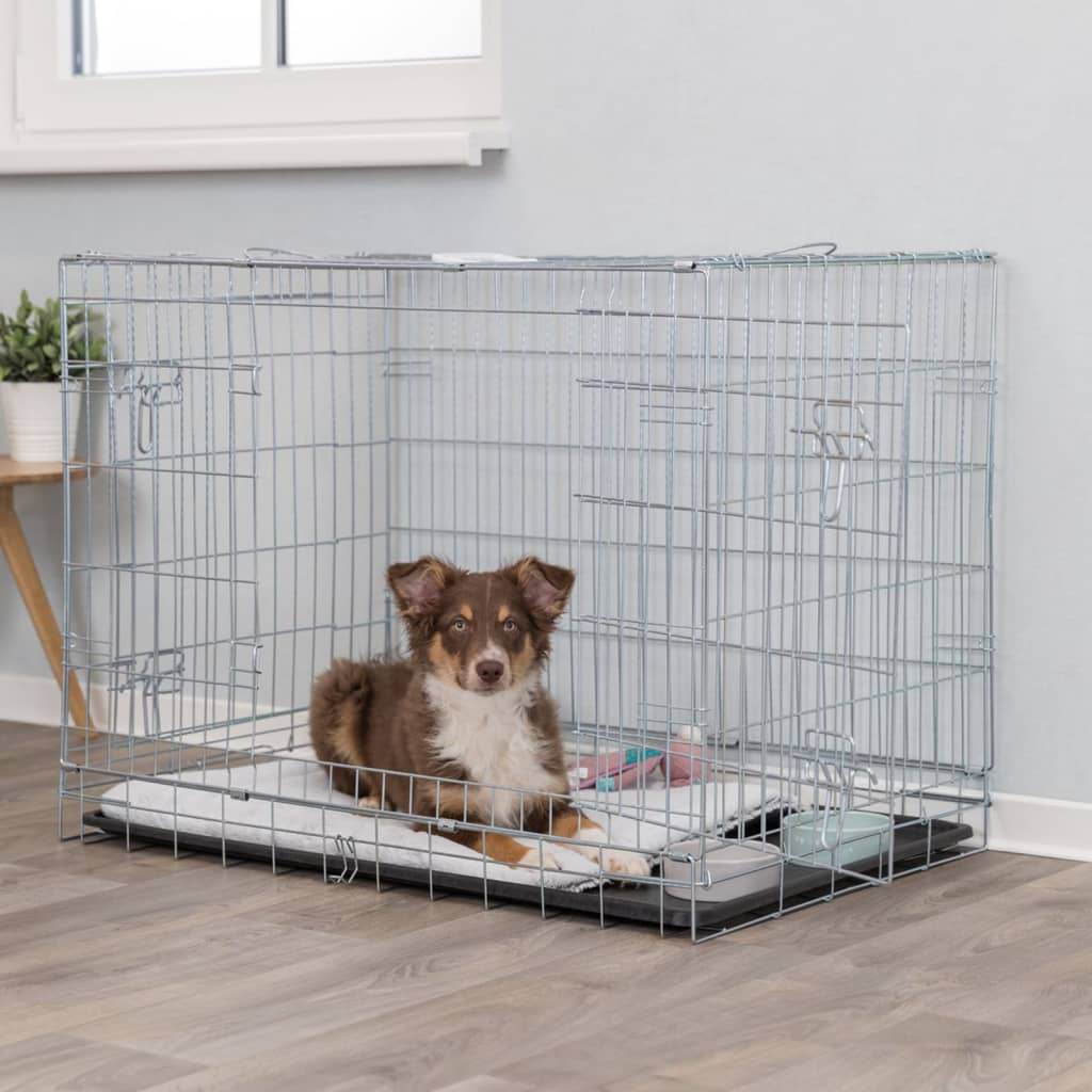TRIXIE Gabbia per Cani Domestica 109x79x71 cm Zincata