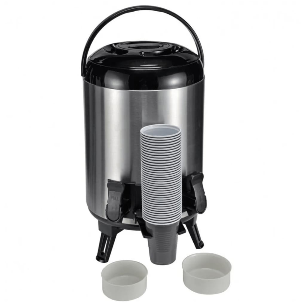 HI Caraffa Termica 9 L 23 cm Argento