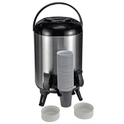 HI Caraffa Termica 9 L 23 cm Argento