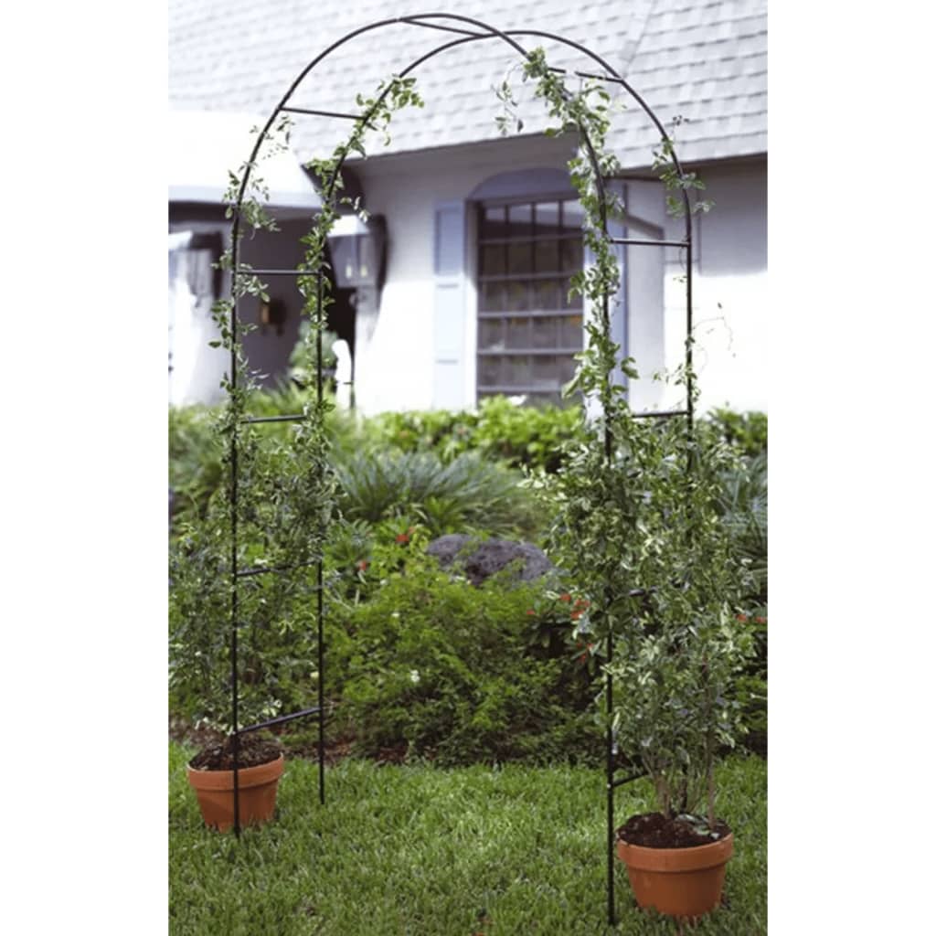 HI Arco da Giardino per Rose 140x38x240 cm in Acciaio