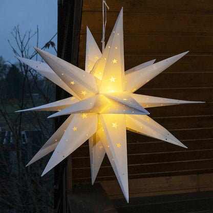 HI Luce di Natale Stella a LED 58 cm