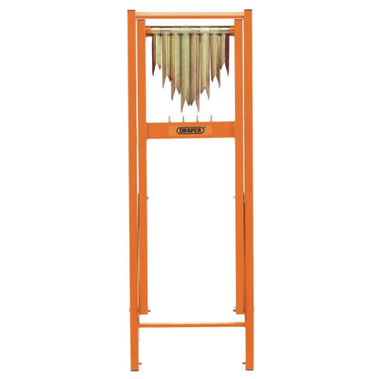 Draper Tools Supporto per Tronchi 150 kg Arancione