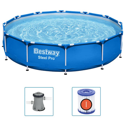 Bestway Piscina con Telaio Steel Pro 366x76 cm
