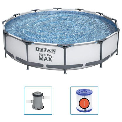 Bestway Set Piscina Steel Pro MAX 366x76 cm