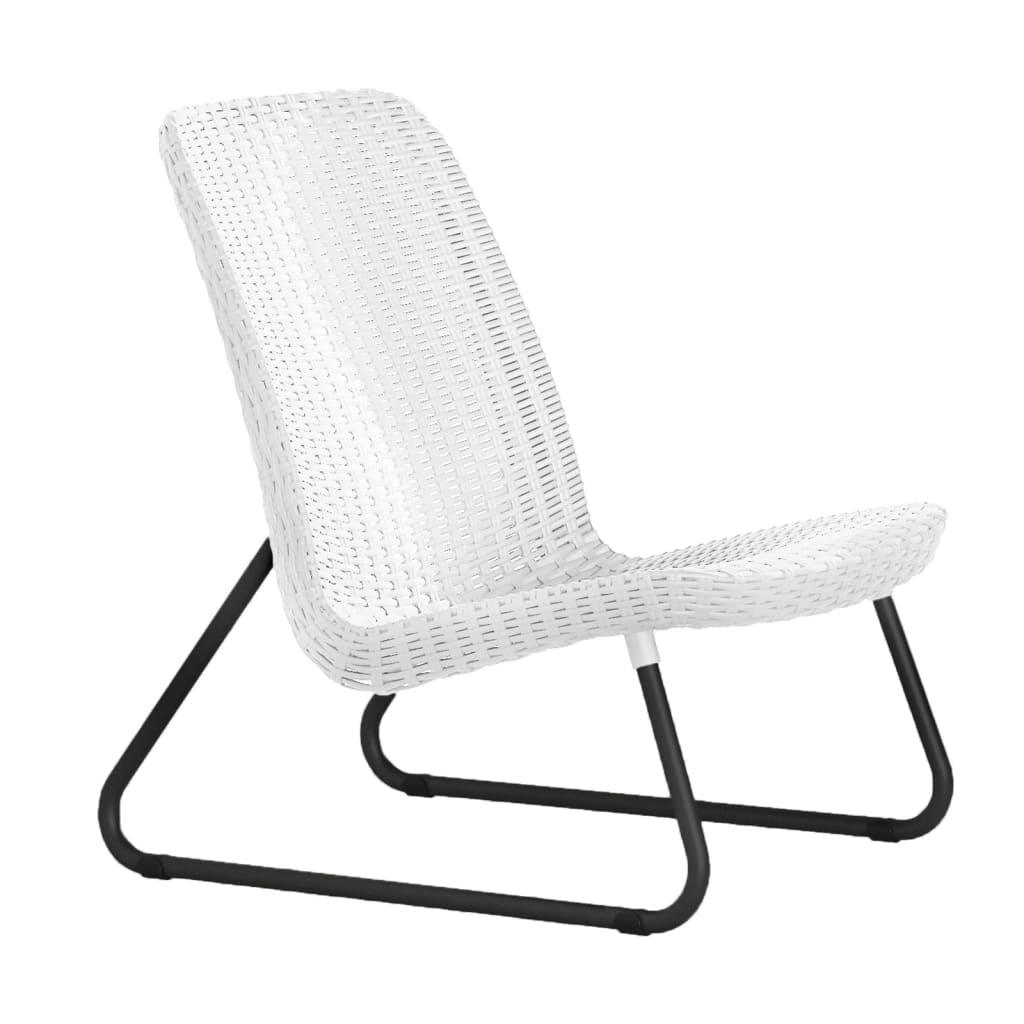 Keter Set Mobili da Patio 3 pz Rio Bianco 218155