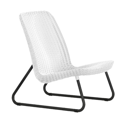 Keter Set Mobili da Patio 3 pz Rio Bianco 218155