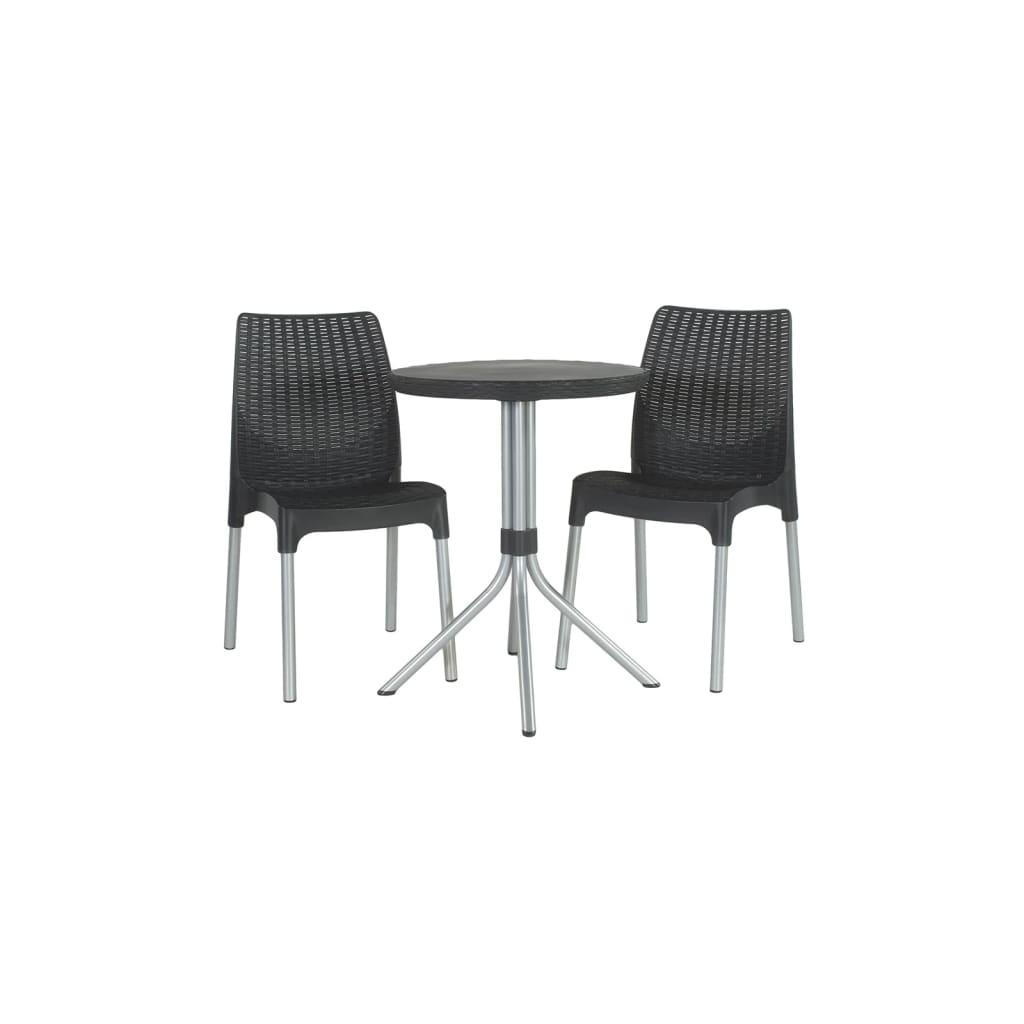 Keter Set da Bistrot Chelsea Grafite 223562