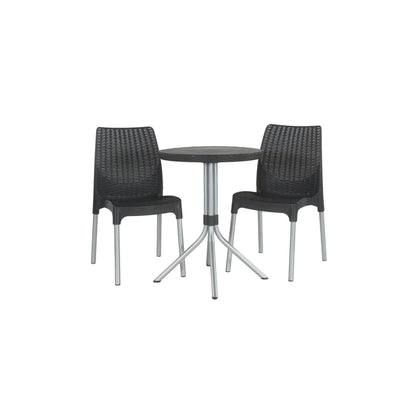 Keter Set da Bistrot Chelsea Grafite 223562