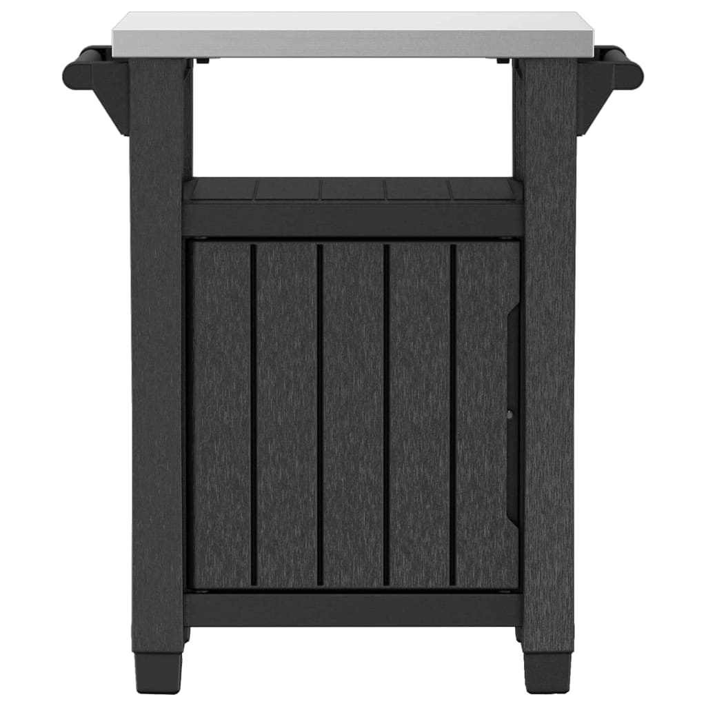 Keter Tavolo da Esterno per Barbecue Unity Classico Aspetto Legno
