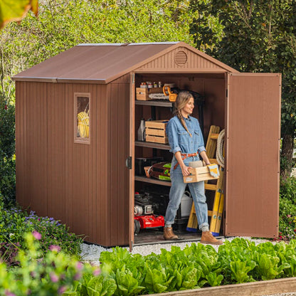Keter Capannone da Giardino Darwin 68 Marrone