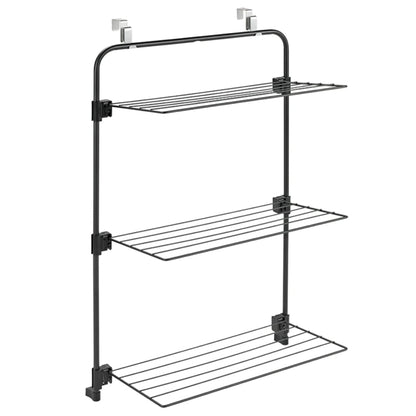 Metaltex Stendibiancheria Pensile Gale 11 m Nero