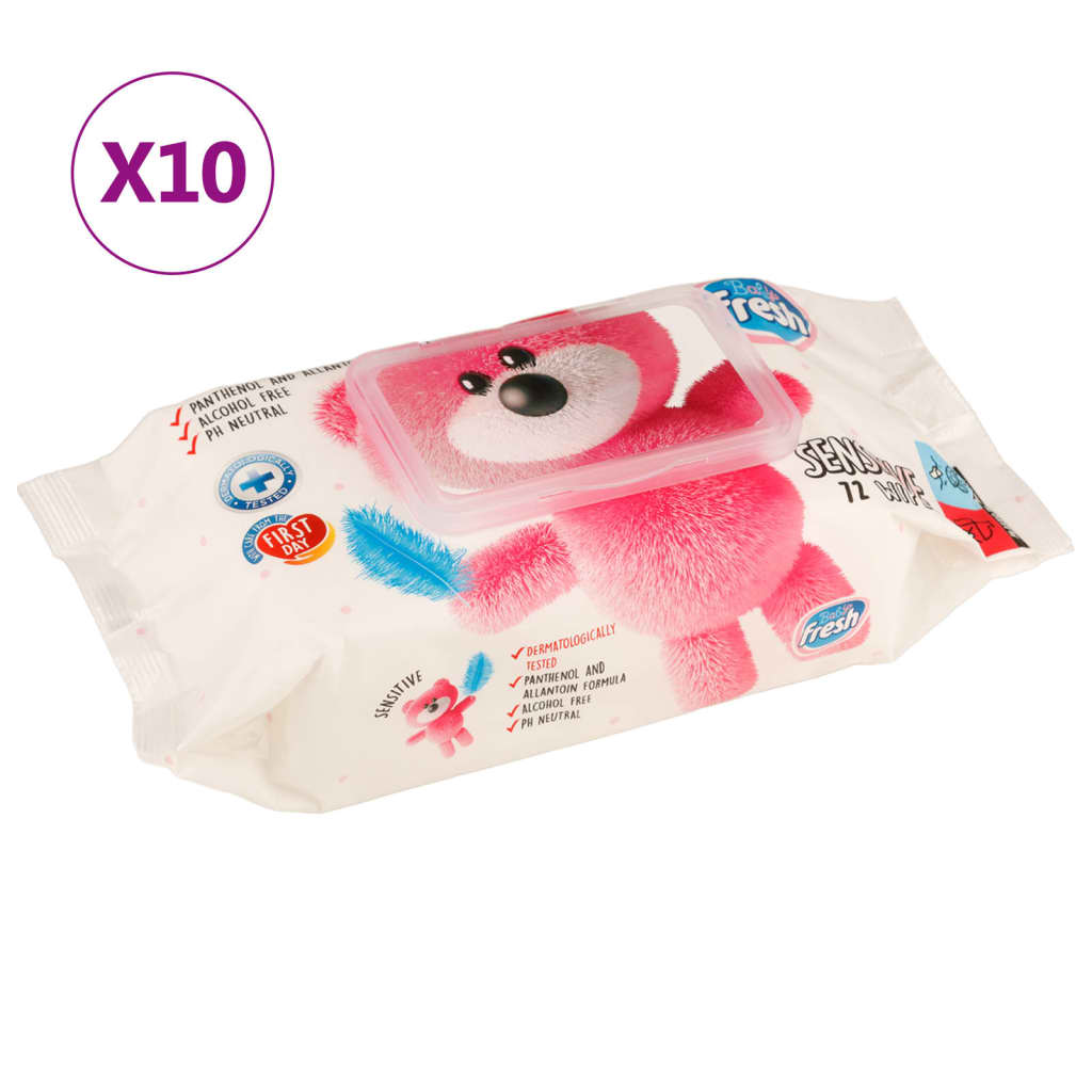 Salviette per Bambini 10 Confezioni 720 Salviette