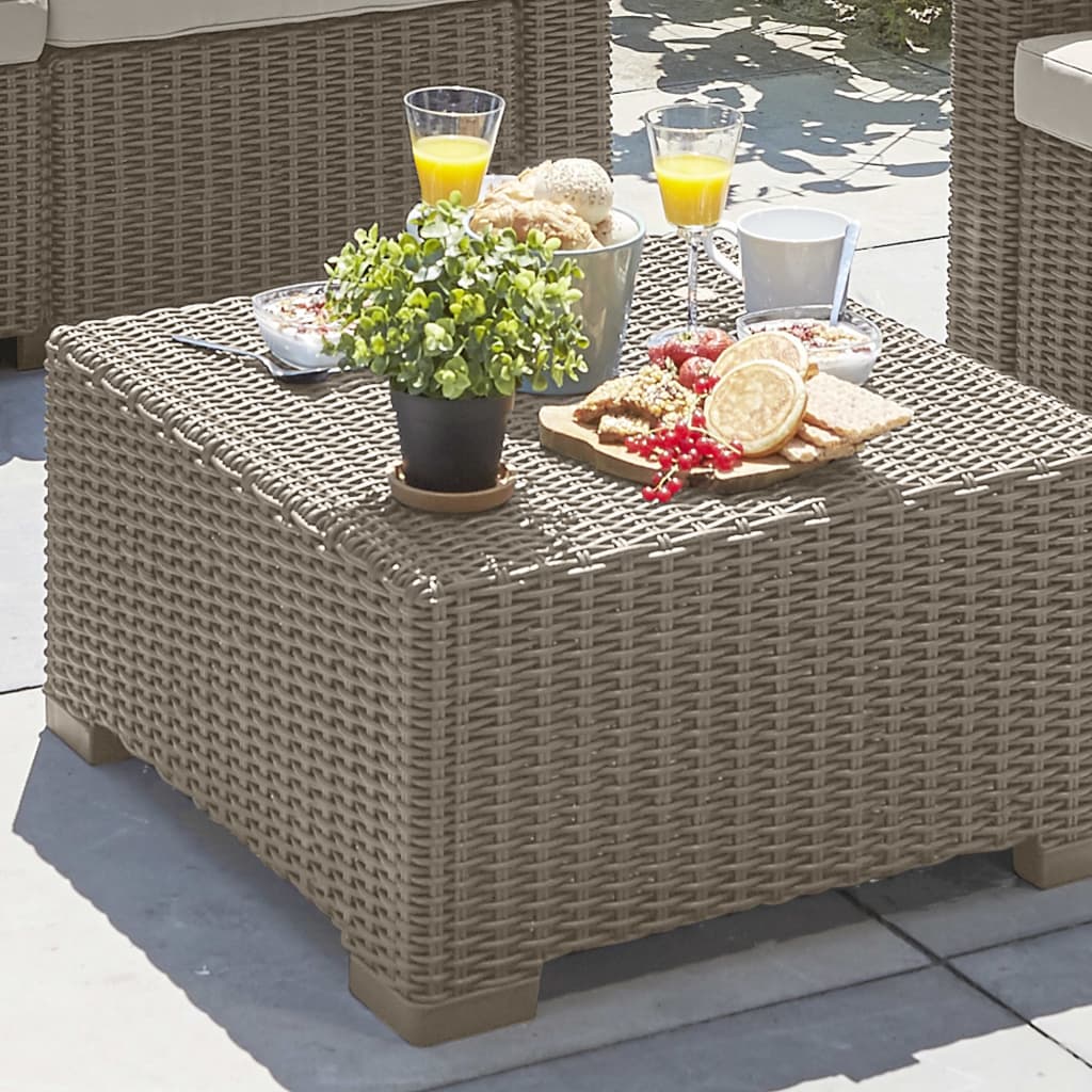 Keter Tavolo per Esterni California Cappuccino 198074