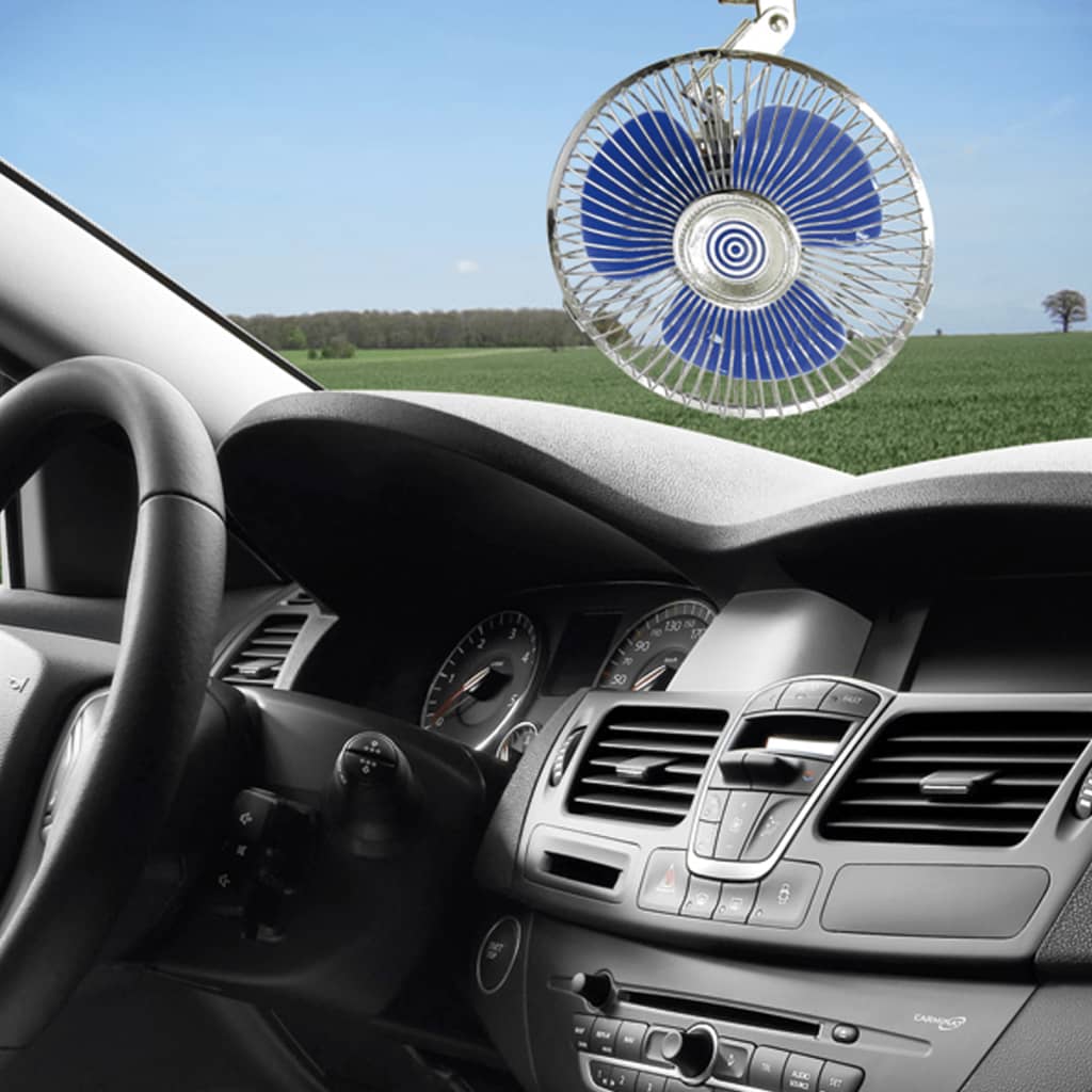 Carpoint  Ventilatore 12 V 15,3 cm Argento