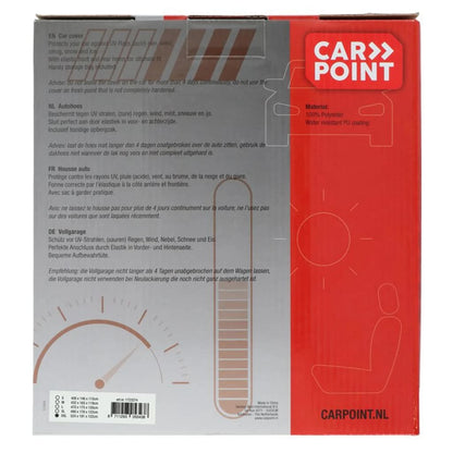 Carpoint Copertura per Auto in Poliestere XXL 524x191x122 cm Blu