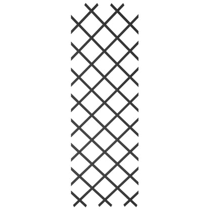 Nature Traliccio da Giardino 50x150 cm in PVC Antracite