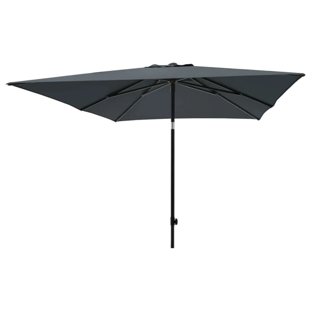 Madison Ombrellone da Giardino Denia 200x200 cm Grigio