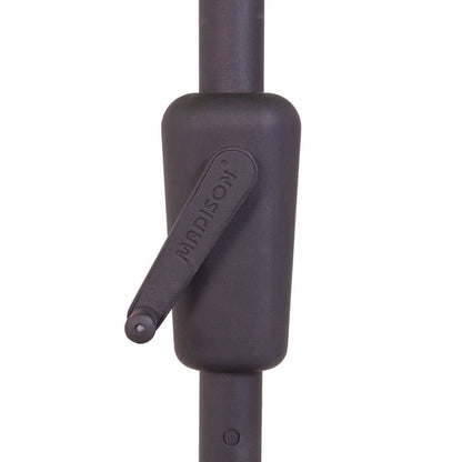 Madison Ombrellone Flores Luxe 300 cm Rotondo Grigio