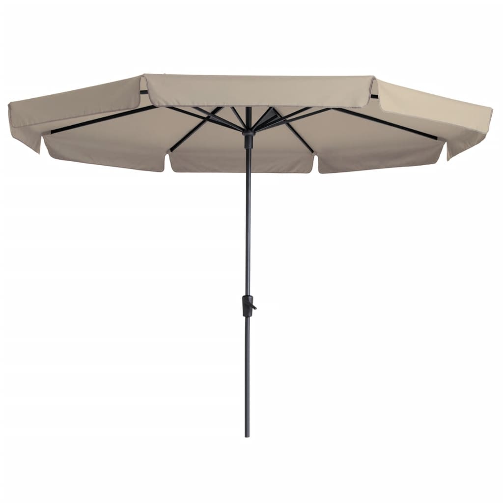 Madison Ombrellone da Giardino Syros Luxe 350 cm Rotondo Ecru