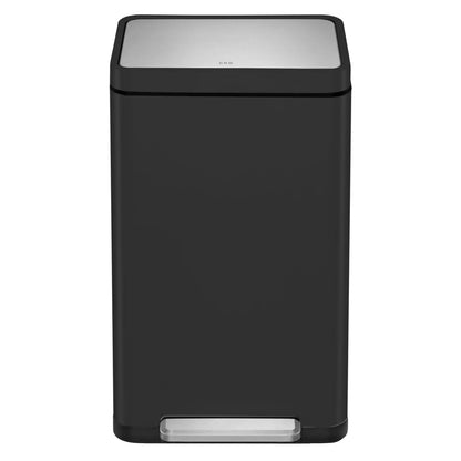 EKO Pattumiera a Pedale X-Cube 30 L Nera