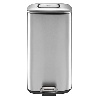 EKO Pattumiera a Pedale Regent 20 L Argento Opaco