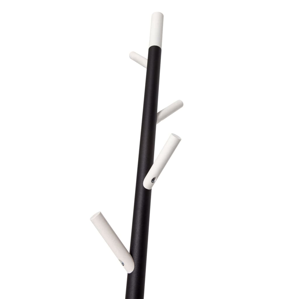 V-Part Appendiabiti a Piantana con 4 Ganci Linair Bianco 180 cm