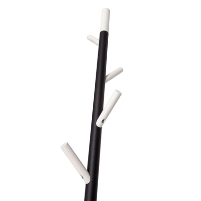 V-Part Appendiabiti a Piantana con 4 Ganci Linair Bianco 180 cm