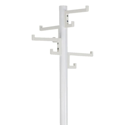 V-Part Appendiabiti a Piantana con 8 Ganci Porcelain Bianco 178 cm