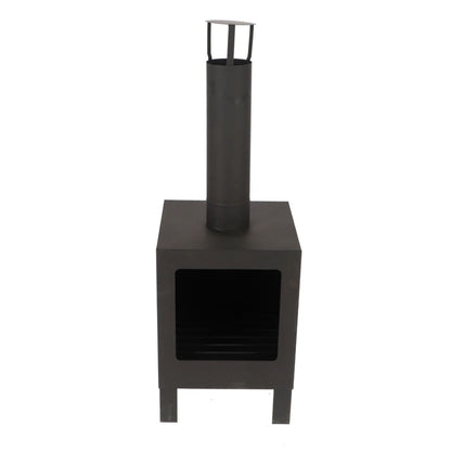 Esschert Design Stufa da Terrazzo S Nera