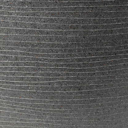 Capi Vaso per Piante Arc Granite Basso 61x25 cm Antracite
