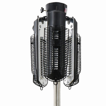 Sunred Radiatore a Fungo 2000 W Alogeno Nero e Argento PH10