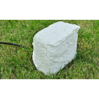 Presa Elettrica da Esterno 4 Spine Impermeabile Resina Bianca