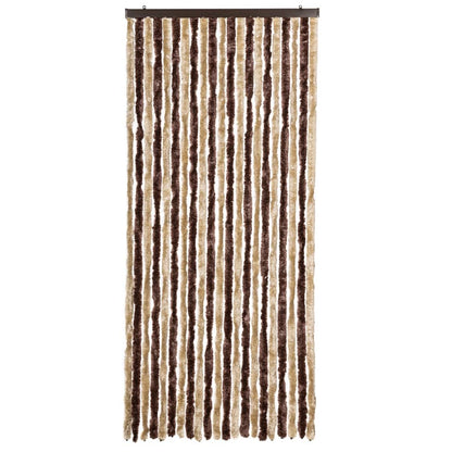 Zanzariera Beige e Marrone Chiaro 90x220cm Ciniglia