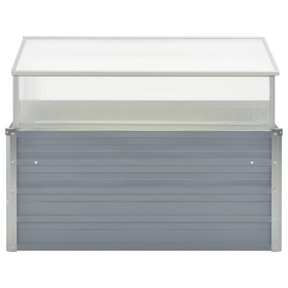 Serra 100x100x85 cm in Acciaio Zincato Grigio