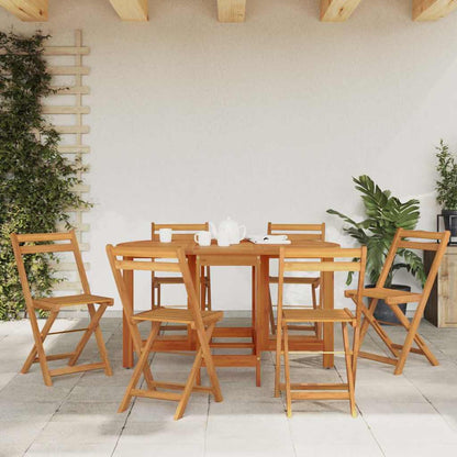 Tavolo da Giardino 130x90x72 cm in Legno Massello di Acacia