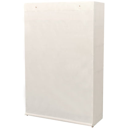 Armadio in Stoffa e Legno di Pino 110x40x170 cm