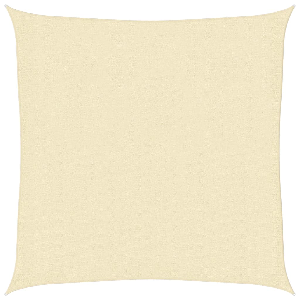 Vela Parasole in HDPE Quadrata 2x2 m Crema