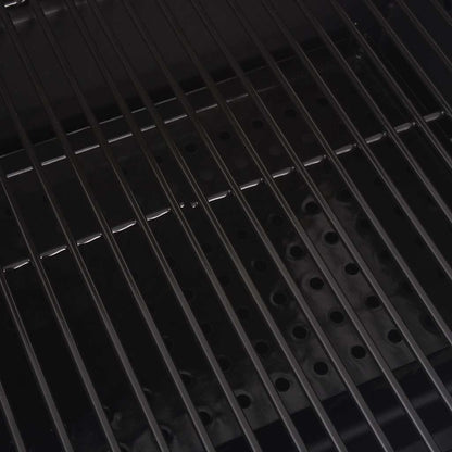 Barbecue a Carbonella con Ripiano Inferiore Nero