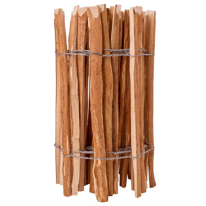 Staccionata in Legno di Nocciolo 60x500 cm
