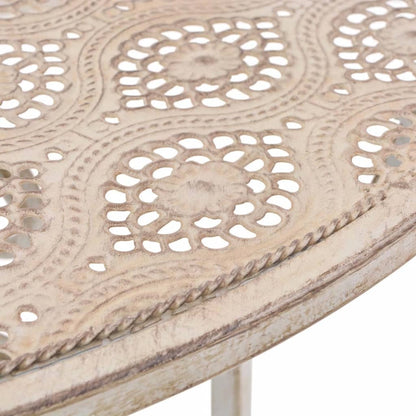 Set da BistrÃ² 3 pz in Acciaio Bianco