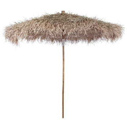 Parasole in BambÃ¹ con Copertura con Foglie di Banana 210 cm