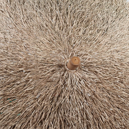 Parasole in BambÃ¹ con Copertura con Foglie di Banana 210 cm
