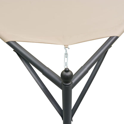 Gazebo con Parasole 4x4 m