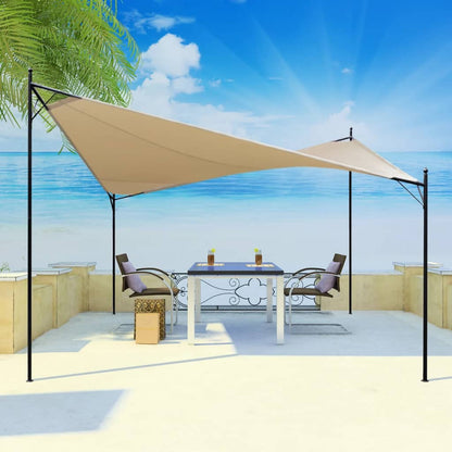 Gazebo con Parasole 4x4 m