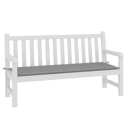 Cuscino per Panca Grigio 150x50x3 cm in Tessuto Oxford